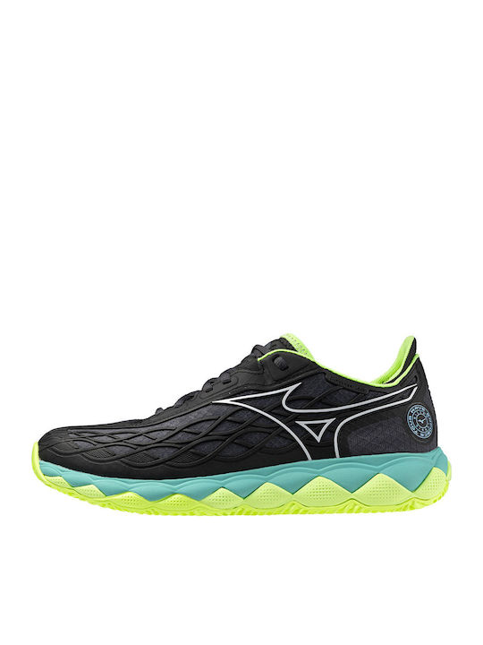 Mizuno Wave Enforce Tour Cc Men's Padel Shoes for Clay Courts Black