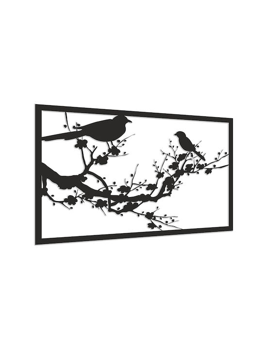 Dekorative Wandpaneele mit Ausschnittmuster Vögel Wohnzimmer 59x95