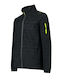 Men's Fleece Cardigan Black