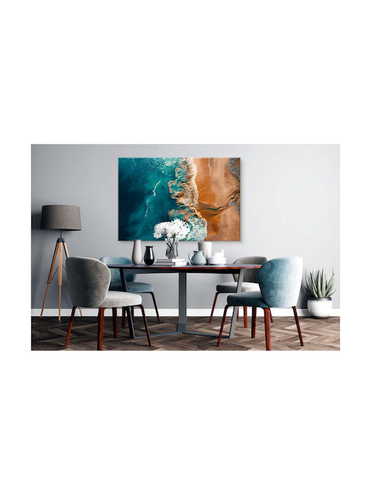 Picturi Living Room Plajă Tropicală Vedere Ocean Turcoaz 80x120