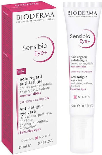 BIODERMA Sensibio Eye+ Triple Action Against Fatigue for Sensitive Eyes 15ml