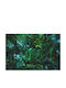 Decorative Wall Mural Living Room Green Monstera Leaves 197x296