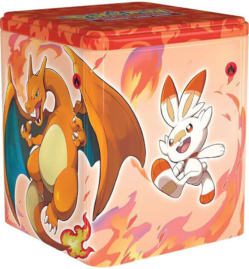 Pokemon Tcg 2022 Fire Stacking Tin