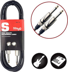 Stagg 6.3mm male - 6.3mm male 10m
