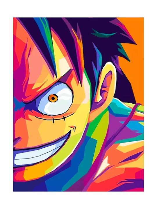 Poster One Piece Luffy An040b 21cm X 30cm