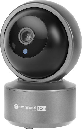 Kruger & Matz Connect C25 IP Κάμερα Παρακολούθησης Wi-Fi Full HD+ 5MP με Αμφίδρομη Επικοινωνία Γκρι