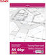 Bloc de desen transparent +efo 60gsm A4 40 coli