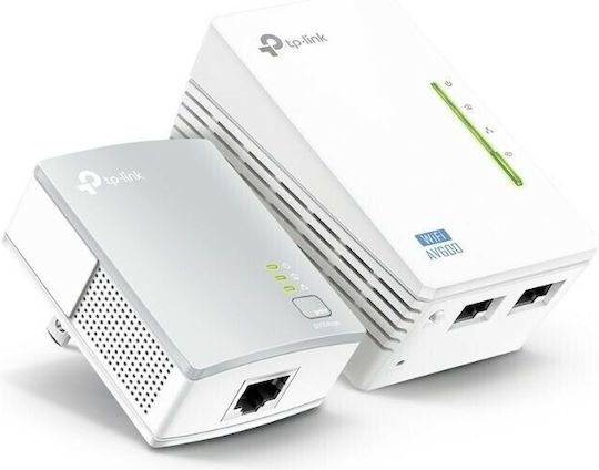 TP-LINK TL-WPA4220T KIT v5 Powerline Double Wi‑Fi 4 and 2 Ethernet Ports
