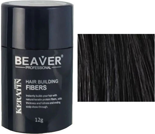 Beaver Fibre Acoperirea Subțierii Părului cu keratină Building 12gr