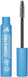 Manhattan Clean & Free Mascara Μαύρο 7ml