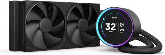 NZXT Kraken Elite 240 v2 Water Cooling AIO CPU with 2 120mm Fans