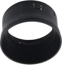 Ceiling Light Ring Mito Gu10 D5.8h3cm Plastic Gk 43-000530 Black