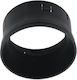 Ceiling Light Ring Mito Gu10 D5.8h3cm Plastic Gk 43-000530 Black