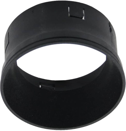 Ceiling Light Ring Mito Gu10 D5.8h3cm Plastic Gk 43-000530 Black