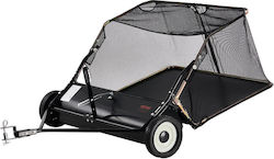 Vevor Tow-behind Lawn Sweeper 42 Inch Leaf Yard Collector 12 Cu.ft Adjustable