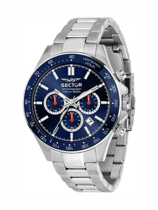 Sector Watch Battery with Metal Bracelet Sector Watch Battery with Metal Bracelet