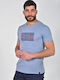 T-shirt Γαλάζιο