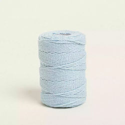 Premium Macramé Cord Light Blue 1.5mm X 25m 510...