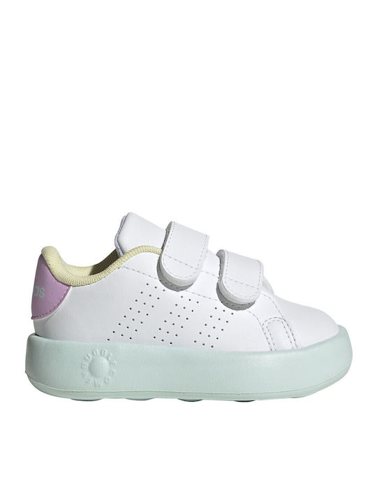 Advantage Παιδικά Sneakers με Σκρατς Λευκά