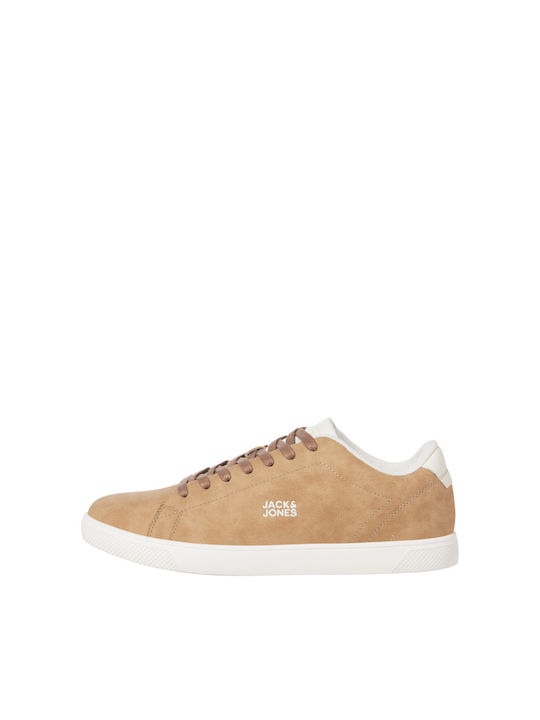 Jack & Jones Ανδρικά Sneakers Μπεζ Ανοιχτό