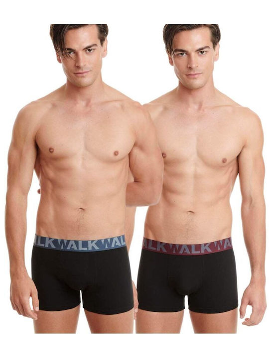 Walk Men's Boxers Black 2Pack