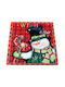 Weihnachtlich Untersetzer Keramik L11xB11cm.