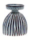 Fylliana Fl404 Candle Holder suitable for Tealights Ceramic in White Color 14x18x12cm 1pcs