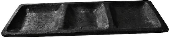 InTheBox Decorative Platters Set Black 65x23x5cm 2pcs