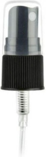 Plastic Spray 18/410 Black Perfume Bottles