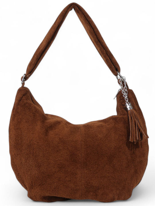 Passaggio Leather Δερμάτινη Γυναικεία Τσάντα Ώμ...
