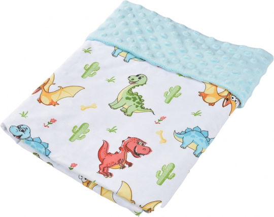 Confort Family Pătură Pepinieră Swaddling pături 100% bumbac Albastru 80x80cm