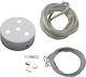 1.5m Suspension Set for Ceiling Lights White