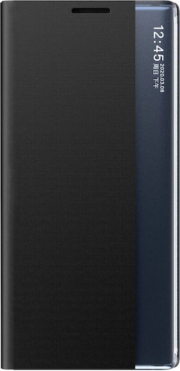 Hurtel Sleep Back Cover Tempered Glass Μαύρο (Galaxy S25)