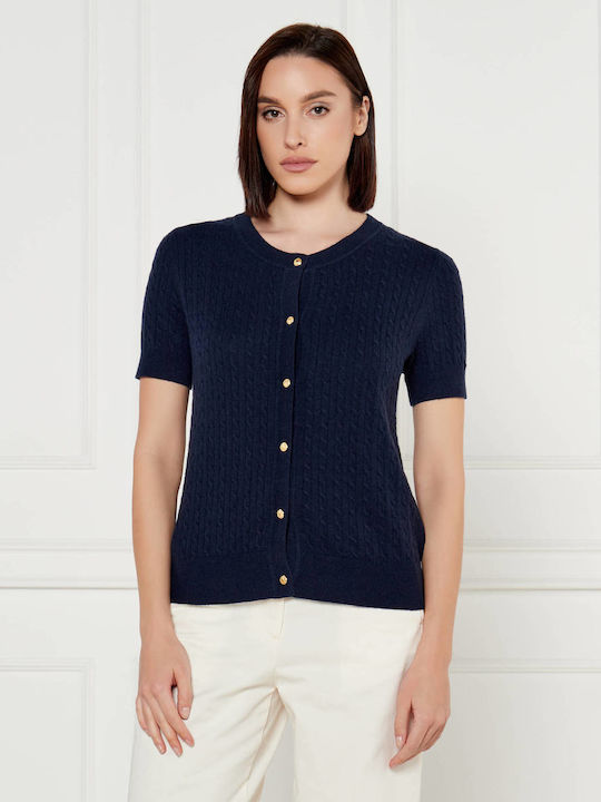 Tommy Hilfiger Jachetă de damă tricotată Navy