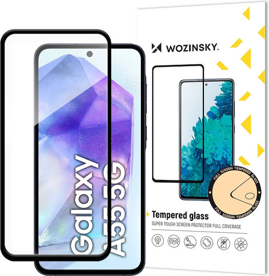 Wozinsky Full Glue Full Face Tempered Glass (Samsung Galaxy A56, Samsung Galaxy A36)