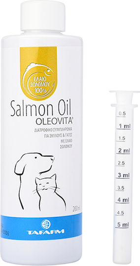 Tafarm Salmon Oil for Dogs and Cats 200ml for General Health