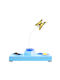 Rotating Battery-Powered Cat Toy Butterfly Catnip Base Dimensions 21x7.5x2.5cm|Butterfly Dimensions 7x6.5cm