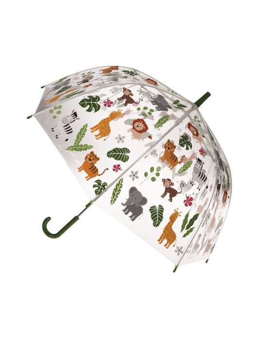 Out of the Blue Automatic Umbrella with Walking Stick Transparent