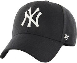 47 Brand New York Yankees Mvp Cap B-mvpsp17wbp-bk Czarne One Size