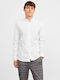 Long-sleeved Cotton Shirt White