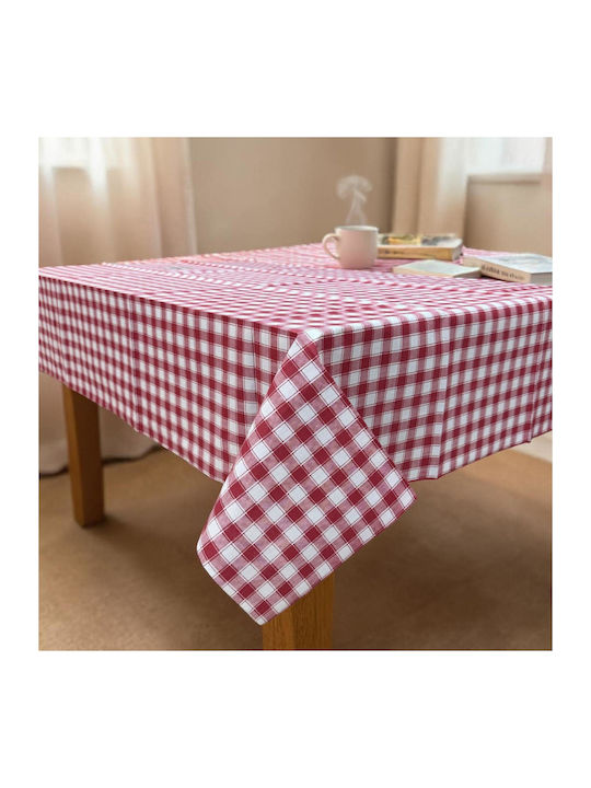 Linea Home Tablecloth 5467 Red 100x140cm