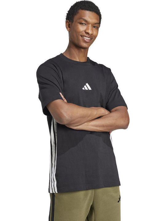 adidas Essentials 3-stripes T-Shirt Black