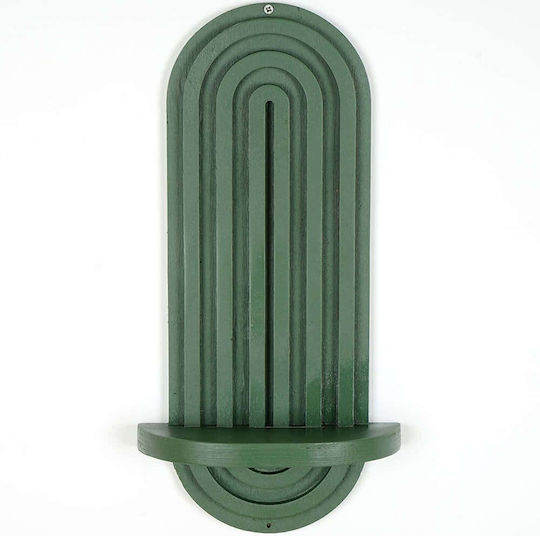Raft De Perete Verde 20x9x40cm