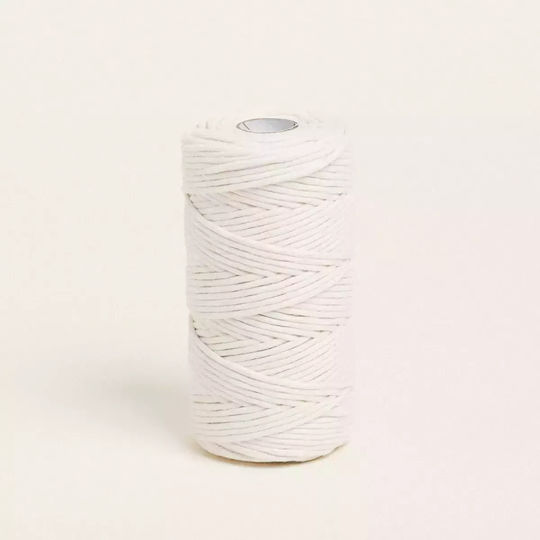 Premium Makramee-Schnur Ecru 3mm x 25m 51003 Ntampoudis Ntm-51003-ecru