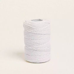 Premium Macramé Cord White 1.5mm X 25m 510015 N...