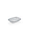 By Bone Dip Serving Bowl Round made of Porcelain White with Diameter 14cm