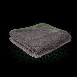 Gecko Microfiber Towel Drying Cloth 800gsm Grey 45x45cm