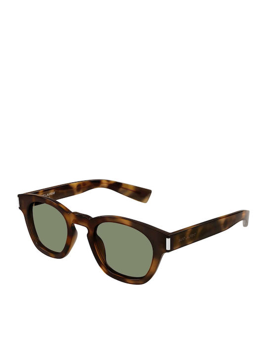 Ysl Unisex Sunglasses with Brown Tartaruga Plas...