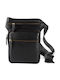 Leather Men's Bag Shoulder / Crossbody Black