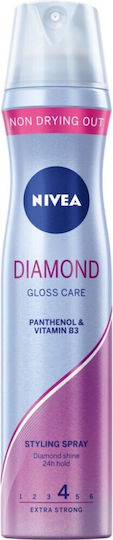Nivea Diamond Gloss Lac Pentru Fixare Ușoară 250ml